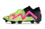 Imagem do Chuteira Puma Future Ultimate Series Neymar Jrs Double Two Teatral Verde Fluorescente e Rosa