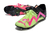 Chuteira Puma Future Ultimate Series Neymar Jrs Double Two Teatral Verde Fluorescente e Rosa - loja online