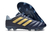 Chuteira Adidas Copa Pure II Elite Clássica Azul com detalhe Dourado