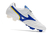 Chuteira Mizuno Morelia Cup Legend Branco com detalhe Azul - Alfa Esporte