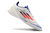 Chuteira Futsal Adidas F50 Elite - Branco com detalhe Azul - Alfa Esporte