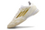 Chuteira Futsal Adidas F50 Elite Série Ouro - Branco com detalhe Dourado - loja online