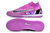 Chuteira Futsal Nike Phantom GX Elite Roxo com detalhes