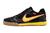 Chuteira Futsal Nike Supreme Gato Preto com detalhe Laranja - Alfa Esporte