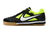 Chuteira Futsal Nike Supreme Gato Preto com detalhe Verde Fluorescente - Alfa Esporte