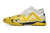 Chuteira Society Puma Future Essence Series Amarelo com detalhe Branco