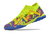 Imagem do Chuteira Society Puma Future Essence Series Verde Fluorescente com detalhe Azul