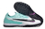 Chuteira Society Nike Phantom GX Elite DF Link Azul Claro com detalhe Cinza