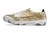 Chuteira Society Mizuno Alpha in Japan Branco com detalhe Dourado