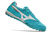 Chuteira Society Mizuno Morelia Azul Claro com detalhe Branco - Alfa Esporte