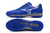 Chuteira Society Mizuno Morelia Rebula Azul com detalhe Cinza