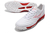 Chuteira Society Mizuno Morelia Rebula Branco com detalhe Vemelho - Alfa Esporte