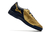 Chuteira Society Mizuno Morelia Rebula Dourado com detalhe Azul Marinho - Alfa Esporte