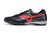 Chuteira Society Mizuno Morelia Preto com detalhe Vermelho - Alfa Esporte