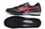 Chuteira Society Mizuno Morelia Preto com detalhe Vermelho