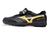 Chuteira Society Mizuno Morelia Classic Preto com detalhe Dourado