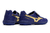 Chuteira Society Mizuno Morelia Pro Sala Classic Azul com detalhe Dourado na internet