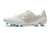 Chuteira Mizuno Morelia Neo II Branco com detalhe Prata Brilhante