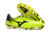 Chuteira Mizuno Morelia Neo II Verde Fluorescente com detalhe Preto