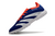 Imagem do Chuteira Society Adidas Predator Falcon Azul com detalhes Laranja