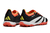 Chuteira Society Adidas Predator Falcon Preta com detalhes Laranja - comprar online