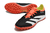 Imagem do Chuteira Society Adidas Predator Falcon Preta com detalhes Laranja