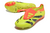 Chuteira Adidas Predator Falcon Amarelo Fluorescente com detalhes Laranja na internet