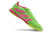 Chuteira Futsal Adidas Predator Falcon Verde Fluorescente com detalhe Rosa - loja online