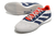 Imagem do Chuteira Futsal Adidas Predator Falcon Branco com detalhe Azul