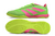 Chuteira Futsal Adidas Predator Falcon Verde Fluorescente com detalhe Rosa