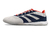 Chuteira Futsal Adidas Predator Falcon Branco com detalhe Azul