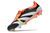 Chuteira Adidas Predator Falcon Preto Fluorescente com detalhes Laranja - loja online