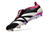 Chuteira Adidas Predator Falcon Preto Fluorescente com detalhes Roxo - loja online