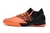 Chuteira Futsal Puma Future Z Laranja com detalhe Preto