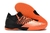 Chuteira Futsal Puma Future Z Laranja com detalhePreto