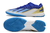 Chuteiras Futsal Adidas X Elite Azul com detalhe Branco e Dourado