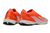 Chuteiras Futsal Adidas X Elite Laranja Fluorescente com detalhe Branco