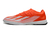 Chuteiras Futsal Adidas X Elite Laranja Fluorescente com detalhe Branco