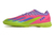 Imagem do Chuteiras Futsal Adidas X Elite Rosa com detalhe Verde Fluorescente