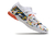 Chuteira Society Puma Future Essence Series Neymar Jrs Branco com detalhe Laranja - Alfa Esporte