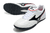 Imagem do Chuteira Society Mizuno Morelia Cup Wave Rivaldo Classic Branco com detalhe Preto