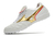 Chuteira Society Mizuno Morelia Cup Wave Rivaldo Classic Branco com detalhe Dourado