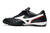 Chuteira Society Mizuno Morelia Cup Wave Rivaldo Classic Preto com detalhe Branco