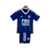 Kit Infantil Leicester Adidas I Adidas 23/24 - Azul com detalhes em branco e dourado