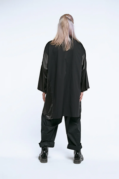 CAMISA OVERSIZE BAIKARA BLACK - Panni Margot