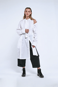 CAMISA OVERSIZE BUGENDAI WHITE - comprar online