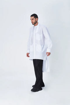 Imagen de CAMISA OVERSIZE GINGA WHITE POPLIN