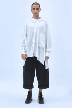 CAMISA OVERSIZE OKI WHITE - Panni Margot