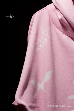 MANUK.HOODIE/001.>>PINK - Panni Margot