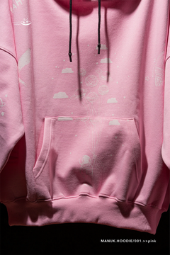 MANUK.HOODIE/001.>>PINK